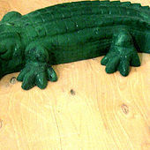 Фигура садовая Крокодил