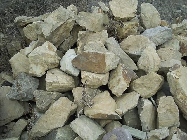 Природный камень бутовый фр. свыше 300мм